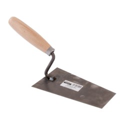 Mistrie Trapezoidala din Otel, 180 mm, Mistrie Otel, Mistrie Trapezoidala, Mistrie din Otel, Mistrie Profesionala, Mistrie pentru Tencuit, Mistrie Ascutita, Mistrie pentru Rosturi, Mistrie Rosturi Caramida, Mistrie Gresie, Mistrie Unealta