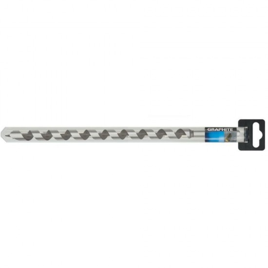 Burghiu Elicoidal pentru Lemn Graphite, 20x250 mm, Burghiu Lemn, Burghiu Bormasina, Burghiu pentru Lemn Graphite, Burghiu pentru Lemn, Burghiu Graphite, Burghiu Elicoidal