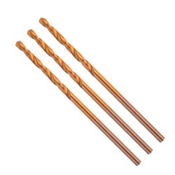 Burghiu Metal Graphite, 57x2.5 mm, HSS TiN, 3 Buc/Set, Burghiu Graphite, Burghiu Tip HSS TiN, Scule Electrice, Unelte Electrice, Accesorii pentru Gaurit, Accesorii pentru Insurubat, Burghiu Metal 