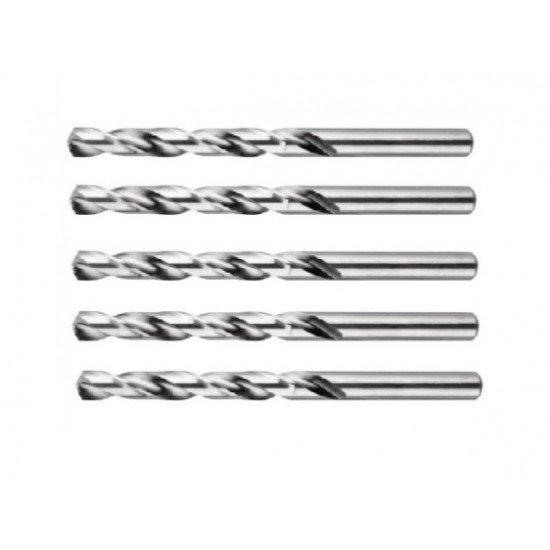 Set 5 Burghie HSS Verto pentru Metal, 125x9 mm, Burghiu Verto Metal, Set de Burghie, Burghiu Bormasina, Burghiu HSS Verto, Unelte si Scule, Burghiu Gaurit