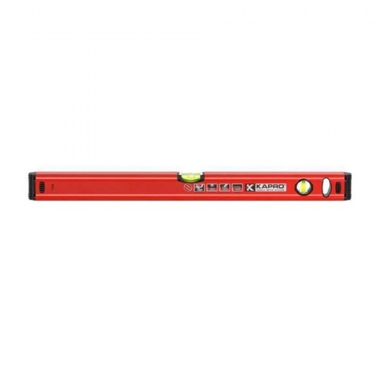Nivela Magnetica, 2 Bule de Masurare, Kapro, 100 cm, Rosie, Nivela cu Bule Masurare, Nivela Magnetica 2 Bule, Nivela Magnetica pentru Masurat, Boloboc Masurare, Boloboc cu 2 Bule, Boloboc Magnetic