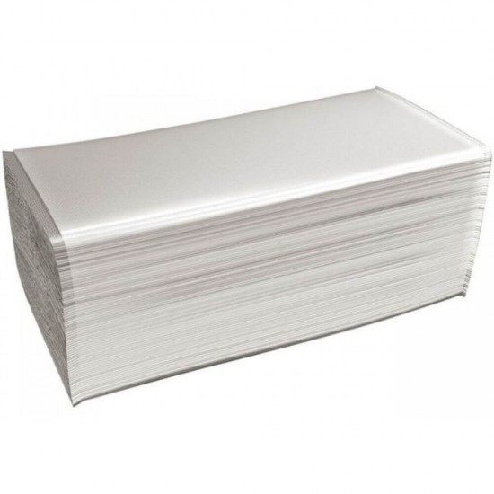 Prosoape Hartie Pliate Eco Natur, 1 Strat, 200 Foi/Pachet, 23x25 cm, 20 Pachete/Bax, Greutate 366 g, Culoare Natur, Prosoape Unica Folosinta Pliate, Prosoape Hartie Dispenser, Prosoape Pliate din Hartie, Prosoape Pliate Tip V