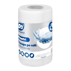 Prosoape de Hartie OTI Professional, 2 Straturi, 195 Foi/Rola, 21x22 cm, Lungime Rola 40 m, Prosoape Unica Folosinta, Rola Servetele Bucatarie, Prosoape Hartie si Servetele, Prosoape de Hartie Super Absorbante, Monorola Servetele Multifunctionale