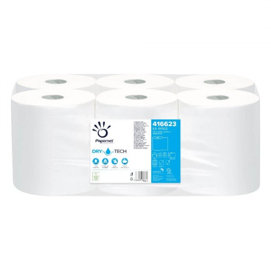Set 6 Prosoape Hartie in 2 Straturi, Celuloza Pura, Rola Servetele Hartie, Prosoape Hartie si Servetele, Prosoape de Hartie in Rola, Prosoape Unica Folosinta, Role Prosoape Hartie pentru Bucatarie