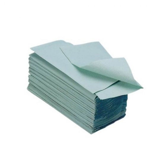 Prosoape Hartie Pliate Eco Verde, 1 Strat, 180 Foi/Pachet, 23x25 cm, 25 Pachete/Bax, Greutate 386 g, Culoare Verde, Prosoape Unica Folosinta Pliate, Prosoape Hartie Dispenser, Prosoape Pliate din Hartie, Prosoape Pliate Tip V