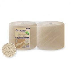 Prosoape Hartie Lucart, 2 Straturi, 2 Role/Set, 800 Foi/Rola, Lungime 200 m, Culoare Natur, Prosoape Hartie si Servetele, Role de Hartie, Prosoape de Hartie in Rola, Role de Hartie Absorbanta, Prosoape de Hartie pentru Maini, Prosoape de Hartie la Rola