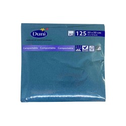 Servetele de Masa Duni Ocean Teal, 125 Buc/Set, 33x33 cm, 3 Straturi, Verde, Servetele de Masa Duni Colorate, Servetele de Masa 3 Straturi, Servetele de Masa Colorate, Duni Ocean Teal Servetele in 3 Straturi