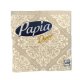 Set 20 Servetele Decorative Papia, 3 Straturi, 33x33 cm, Model Elegant, Argintii, Pachete Servetele Decorative, Servetele Decorative cu Modele, Servetele Evenimente si Sarbatori, Servetele Festive, Servetele Ocazii, Set Servetele Masa Decorative cu Modele