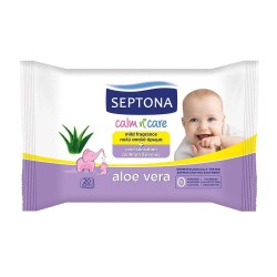 Servetele Umede pentru Bebelusi SEPTONA, 20 Buc/Set, Aloe Vera, Servetele Umede Septona, Servetele Bebelusi Septona, Servetele Umede pentru Copii, Servetele Umede Baby, Servetele Umede Nou Nascuti, Servetele Umede, Servetele Umede Bebelusi