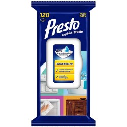 Servetele Umede Universale PRESTO, 120 Buc/Set, Servetele Umede, Servetele Umede pentru Curatare, Servetele Umede Casa, Servetele Umede Diverse Suprafete, Servetele Umede Curatare Obiecte, Servetele de Curatenie