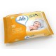 Servetele Umede Lula Baby, Musetel, 20 Buc/Pachet, fara Alcool si Parabeni, Servetele Umede pentru Copii, Servetele Umede Baby, Servetele Umede cu Musetel, Servetele Umede Lula, Servetele Umede Bebelusi