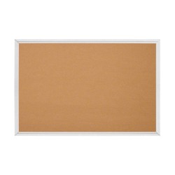Panou Pluta DACO, 60x90 cm, Rama din Aluminiu, Panou de Pluta cu Rama din Aluminiu, Panou Afisaj din Pluta, Panou Prezentare, Tabla din Pluta, Tabla Pluta cu Rame de Aluminiu