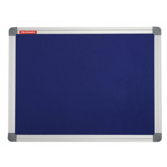 Panou Textil Albastru cu Rama din Aluminiu Memoboards, 60x90 cm, Panou Textil, Panou Prezentare, Panou de Prezentare, Panou pentru Prezentare, Panou Textil Prezentare, Panou Memoboards, Panou Memoboards Textil, Panou Aluminiu, Panou Rama Aluminiu