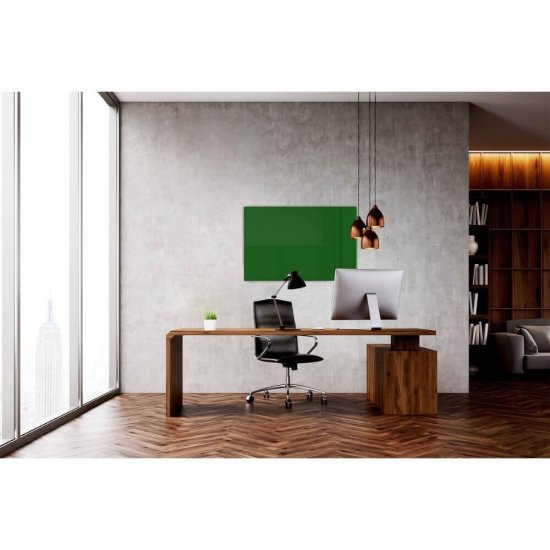Tabla Magnetica din Sticla Memoboards, 60x90 cm, Verde, Tabla din Sticla Magnetica, Tabla Magnetica Memoboards, Tabla Magnetica Verde, Tabla pentru Marker Verde, Tabla Verde pentru Marker, Tabla pentru Scris cu Marker