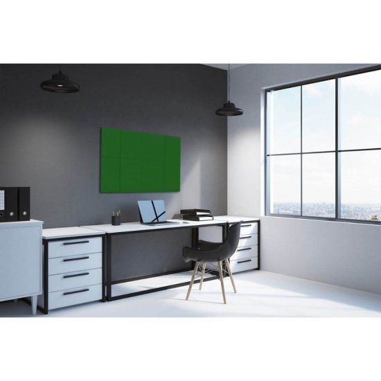 Tabla Magnetica din Sticla Memoboards, 60x90 cm, Verde, Tabla din Sticla Magnetica, Tabla Magnetica Memoboards, Tabla Magnetica Verde, Tabla pentru Marker Verde, Tabla Verde pentru Marker, Tabla pentru Scris cu Marker