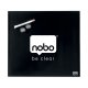 Tabla Magnetica din Sticla Nobo, 45x45 cm, Negru, Accesorii Diamond, Table Magnetice, Tabla Scriere, Tabla pentru Scris, Tabla Markere, Tabla pentru Markere, Tabla Magnetica Neagra, Tabla Nobo, Table Nobo, Tabla cu Accesorii, Tabla din Sticla