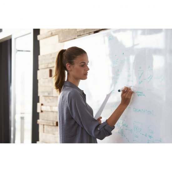 Set 10 Rezerve pentru Burete Magnetic Nobo, Dreptunghiulare, Rezerve Burete Tabla Magnetica, Rezerve Burete pentru Tabla Magnetica, Rezerve Burete Stergere, Rezerve Burete de Sters, Rezerve Burete Magnetic, Rezerve Burete Whiteboard