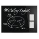 Tabla Magnetica din Sticla Memoboards, 60x90 cm, Negru, Tabla din Sticla Magnetica, Tabla Magnetica Memoboards, Tabla Magnetica Neagra, Tabla pentru Marker Neagra, Tabla Neagra pentru Marker, Tabla pentru Scris cu Marker