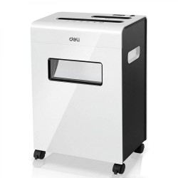 Distrugator de Documente Deli 9903 Cross Cut 3x25, Nivel Securitate 4, 12 Coli, Distrugator Documente Deli, Distrugatoare de Documente Deli, Distrugatoare Documente Deli, Tocator de Hartie, Tocator Hartie, Tocatoare de Hartie