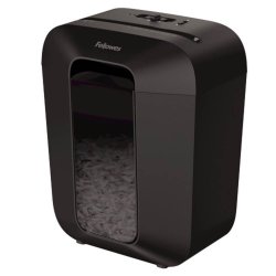 Distrugator de Documente Fellowes LX45, Cross-Cut, 4x37 mm, 8 Coli, Cos 17 l, Negru, Distrugator Documente, Distrugatoare Documente, Tocator Documente, Tocatoare Documente, Distrugator Documente Negru, Distrugator Hartie