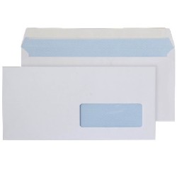 Plicuri Albe DL cu Fereastra Dreapta, Dimensiune 110x220 mm, 200 Buc/Bax, Lipire Siliconica Plicuri Albe DL cu Fereastra Dreapta, Dimensiune 110x220 mm, 200 Buc/Bax, Lipire Siliconica