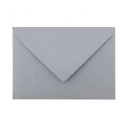 Plicuri Argintii C6 DACO, 25 Buc/Set, 162x114 mm, 120 g/m², cu Clapeta Gumata, Plic Argintiu, Plic Colorat, Plicuri cu Clapeta Gumata, Plicuri C6 cu Clapeta Gumata, Plicuri cu Inchidere Gumata, Plicuri Colorate, Plicuri C6 Colorate