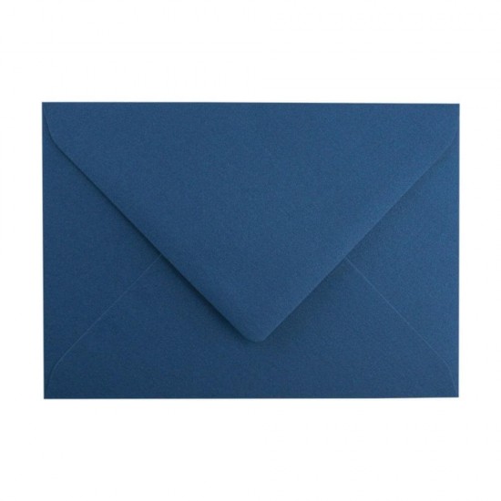 Plicuri Bleumarin C6 DACO, 25 Buc/Set, 162x114 mm, 120 g/m², cu Clapeta Gumata, Plic Bleumarin Sidefat, Plic Colorat, Plicuri cu Clapeta Gumata, Plicuri C6 cu Clapeta Gumata, Plicuri cu Inchidere Gumata, Plicuri Colorate, Plicuri C6 Colorate
