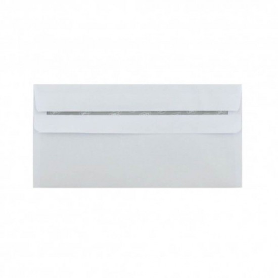 Plicuri Albe DL DACO, 100 Buc/Set, 110x220 mm, 80 g/m², cu Clapeta Autoadeziva, Plic Alb, Plicuri cu Clapeta Adeziva, Plicuri Deschidere Tip L, Plicuri cu Adeziv, Plicuri cu Inchidere Adeziva, Plicuri Albe Adezive