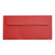 Plicuri Rosii DL DACO, 25 Buc/Set, 110x220 mm, 120 g/m², cu Clapeta Siliconica, Plic Rosu Sidefat, Plic Colorat, Plicuri cu Clapeta Siliconica, Plicuri DL cu Lipire Siliconica, Plicuri Colorate, Plicuri DL Colorate