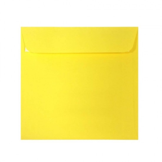 Set 25 Plicuri Siliconice DACO, Galben, 14x14 cm, 120 g/m², Plicuri Colorate, Plicuri Siliconice, Set Plicuri, Plicuri Galbene, Plicuri Daco