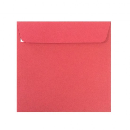 Set 25 Plicuri Siliconice DACO, Rosu Christmas, 16x16 cm, 120 g/m², Plicuri Colorate, Plicuri Siliconice, Set Plicuri, Plicuri Rosu Christmas, Plicuri Daco