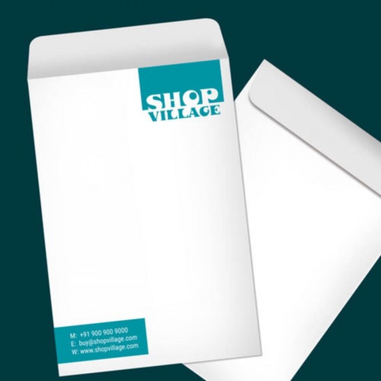 Plicuri C4 Personalizate, 2 Culori, Hartie Offset Alba 90 g/m², Lipire Siliconica, Deschidere Latura Scurta, Plic Personalizat, Plicuri Albe Personalizate, Plicuri Invitatii, Plicuri Felicitari, Plic din Hartie Personalizat
