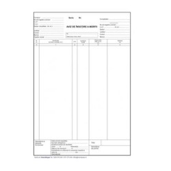 Aviz Insotire Marfa A4, 3 Ex, 50 Seturi/Carnet - Formular Tipizat Autocopiativ Aviz Insotire Marfa A4, 3 Ex, 50 Seturi/Carnet - Formular Tipizat Autocopiativ