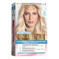 Vopsea de Par Permanenta L'OREAL Paris Excellence Creme 01, Blond Ultra Deschis, 192 ml, Cu Amoniac, Vopsea de Par, Vopsea de Par Permanenta, Vopsea de Par L'OREAL, Vopsea de Par L'OREAL Paris Excellence, Vopsea Permanenta L'OREAL, Vopsea pentru Par Vopsea de Par Permanenta L'OREAL Paris Excellence Creme 01, Blond Ultra Deschis, 192 ml, Cu Amoniac, Vopsea de Par, Vopsea de Par Permanenta, Vopsea de Par L'OREAL, Vopsea de Par L'OREAL Paris Excellence, Vopsea Permanenta L'OREAL, Vopsea pentru Par
