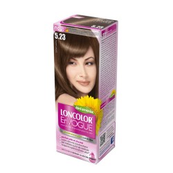 Vopsea de Par Permanenta Fara Amoniac, LONCOLOR En Vogue 5.23, Saten Auriu, 100 ml, Vopsea de Par Permanenta, Vopsea pentru Par Fara Amoniac, Vopsea de Par LONCOLOR Saten Auriu, Vopsele pentru Par LONCOLOR En Vogue