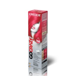 Vospea Crema de Par Semipermanenta, LONCOLOR Go Crazy R66, Rosu, 100 ml, Vopsea Semipermanenta pentru Par, Crema Coloranta LONCOLOR Go Crazy Nuanta Rosu, Vopsea de Par Semipermanenta LONCOLOR