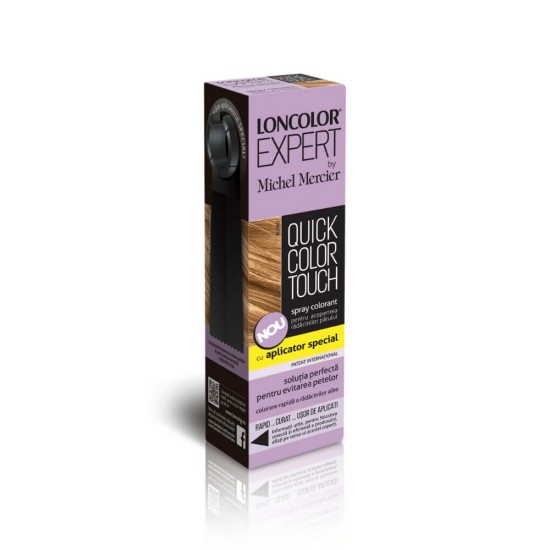 Vopsea Par Spray Radacini, LONCOLOR Expert Quick Color Touch, Blond, 120 ml, Spray pentru Radacini, Spray pentru Colorare Radacini Crescute LONCOLOR, Spray Retusare Radacini Blond, Spray Radacini LONCOLOR Expert Quick Color Touch