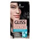 Vopsea de Par Permanenta GLISS Color 143 ml, 1-0, Negru Intens, Vopsea de Par Permanenta cu Acid Hialuronic, Vopsea de Par Negru, Vopsea de Par Gliss Schwarzkopf, Vopsea Permanenta Par, Vopsele de Par Gliss