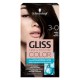 Vopsea de Par Permanenta GLISS Color 143 ml, 3-0, Saten Intens, Vopsea de Par Permanenta cu Acid Hialuronic, Vopsea de Par Saten, Vopsea de Par Gliss Schwarzkopf, Vopsea Permanenta Par, Vopsele de Par Gliss