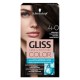 Vopsea de Par Permanenta GLISS Color 143 ml, 4-0, Saten Inchis Natural, Vopsea de Par Permanenta cu Acid Hialuronic, Vopsea de Par Saten Inchis, Vopsea de Par Gliss Schwarzkopf, Vopsea Permanenta Par, Vopsele de Par Gliss