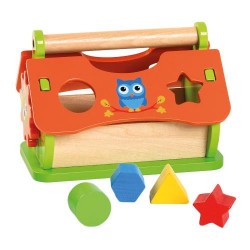 Jucarie Sortator De Forme Casuta Bufnitei