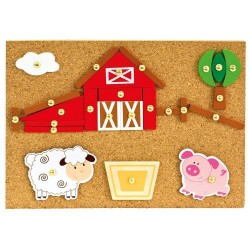 Set Lucru Manual - Animalutele De La Ferma