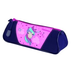 NECESSAIRE TRIUNGHIULAR, MOTIV UNICORN