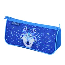 NECESSAIRE TRIUNGHIULAR SPORT, MOTIV WILD ANIMALS WOLF