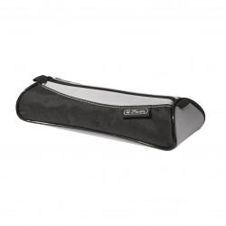 NECESSAIRE TRIUNGHIULAR NEGRU/GRI
