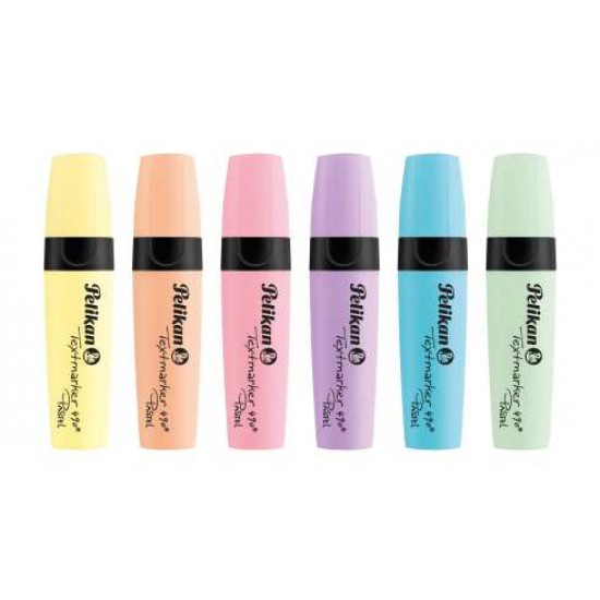 Textmarker 490 Culori Pastel Set 6