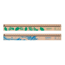 Rigla Lemn 30cm Greenline