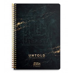 Caiet A4 100f Spirala Patratele Untold