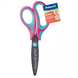 Foarfeca Griffix Pentru Dreptaci 14cm Lovely Pink Vrac