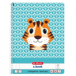 Caiet A4 80f Spirala Dictando Cute Animals Motiv Tiger Caiet A4 80f Spirala Dictando Cute Animals Motiv Tiger